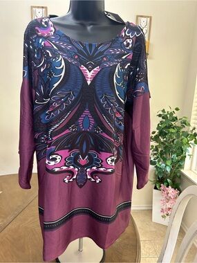 Jorge Perez Women’s Tunic Dress – Size Large